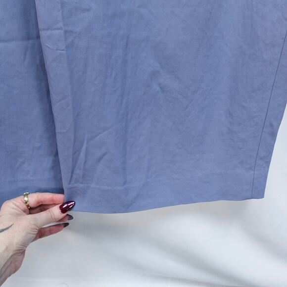 Everlane The Japanese GoWeave Essential Jumpsuit Sz 12 Dusty Blue -Missing Belt- - Picture 7 of 12